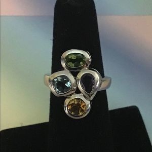 Sterling Silver and‎ Gemstone Ring